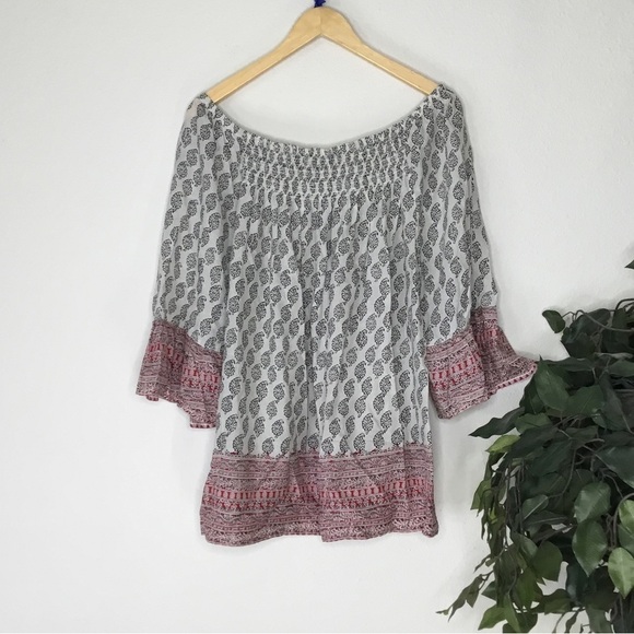 PLUS Beachlunchlounge Collection Off Shoulder Top - Picture 4 of 5